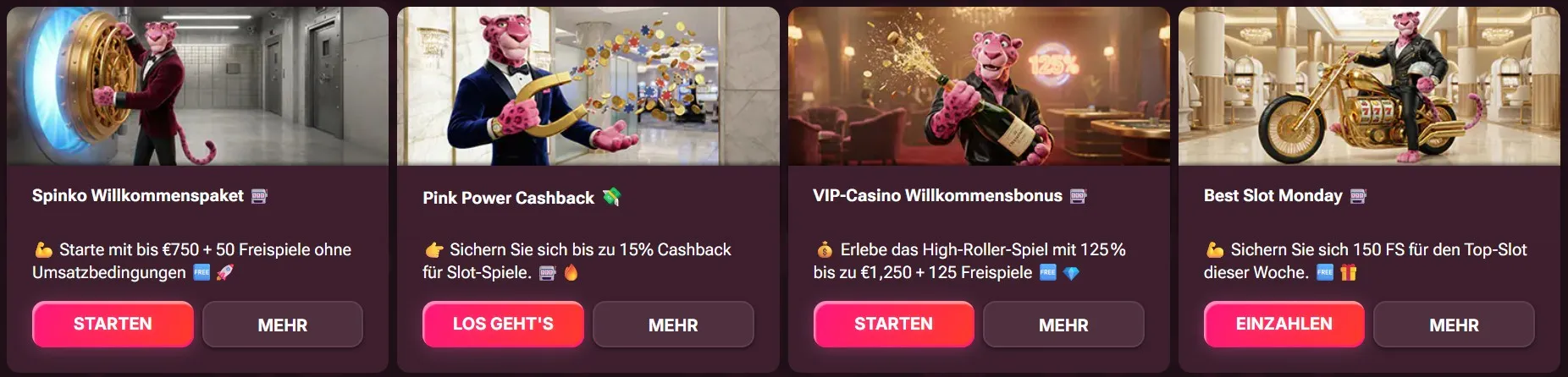 Spinko Casino bonus